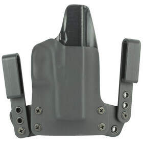 BlackPoint Tactical Mini Wing Right Hand IWB Holster Fits Glock 43 and is made of Kydex material